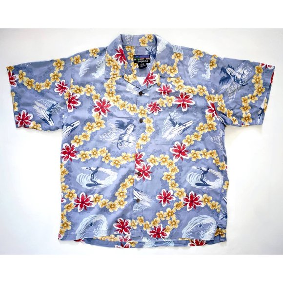 Classic Pataloha Patagonia Aloha Hawaiian Shirt - Picture 1 of 4